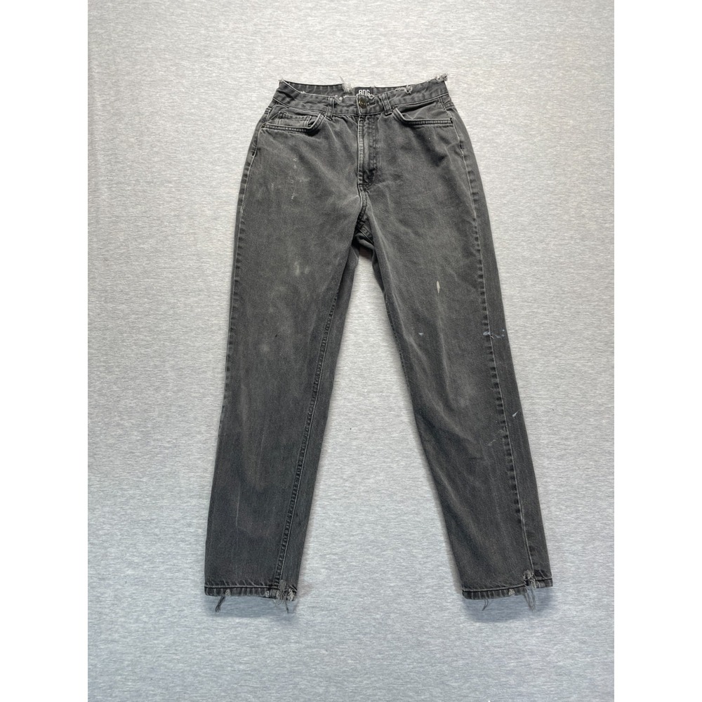 BDG Urban Outfitters Jeans Womens 28 Dark Gray High Rise Straight Leg Distressed